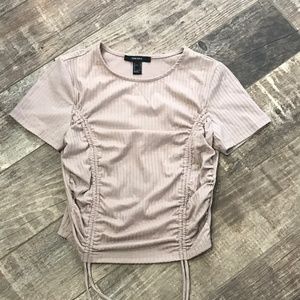 Tan forever 21 shirt
